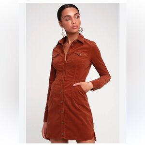 Free People Dynomite Long Sleeve Dress XS